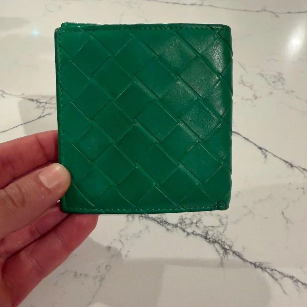 Green Bottega Veneta Wallet
